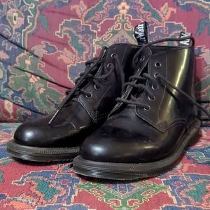 Dr. Martens Emmeline in Black Mono Patent Leather